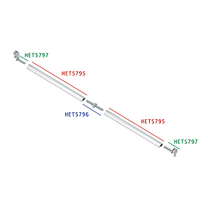 visuel1 Adaptateur P2O pour coulisse tiroir bois Quadro V6 et 4D V6