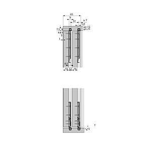 visuel3 Ferrure avec amortisseur Slide Line M