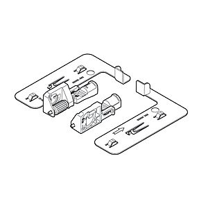 visuel1 Clip de réglage pour coulisse Actro 5D