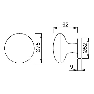 visuel2 Bouton de porte M81H/42