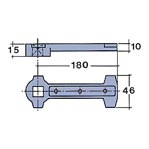 visuel2 Ferrure basse pour pivot double action