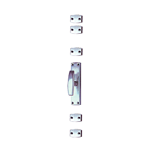 visuel1 Crémone en applique à bouton zamak 3BZK