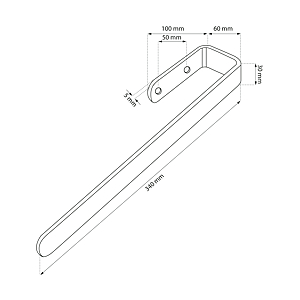 visuel3 Porte-serviettes fixe 1 bras