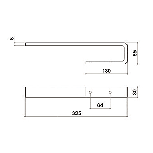visuel3 Porte-serviettes fixe 1 bras