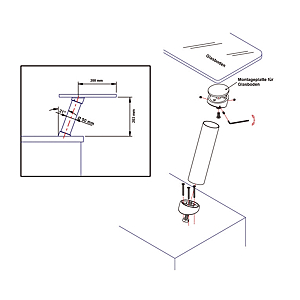 visuel3 Plaque de fixation pour console