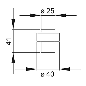 visuel2 Butoir de porte au sol EZ217 83