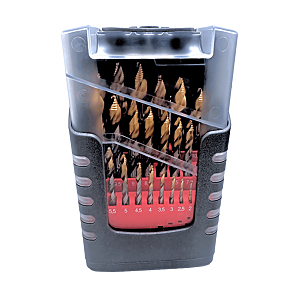 visuel1 Coffret 25 forets HSS-TiN