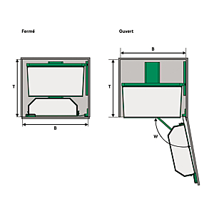 visuel2 Armoire coulissante complète Arena Classic Tandem