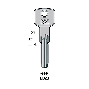 visuel1 Ébauche de clé Bricard