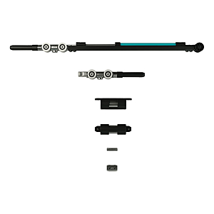 visuel2 Kit de porte coulissante avec amortisseur magnétique double MAGNUS