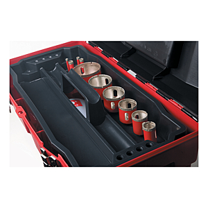 visuel3 Coffret 10 scies trépans diamant à l'eau