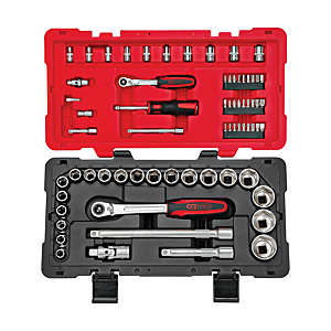 visuel1 Coffret 68 pièces 1/4'' et 1/2''