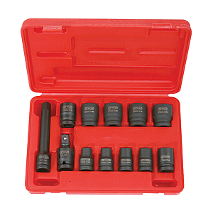 visuel1 Coffret 12 douilles à chocs 1/2''