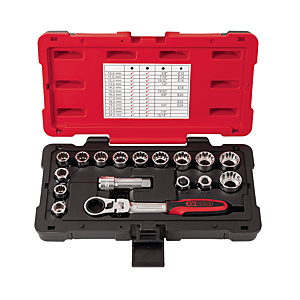 visuel1 Coffret 16 pièces 3/8'' et 1/2''