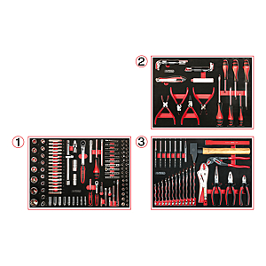 visuel2 Servante d'atelier garnie 364 outils 824.6364F