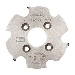 visuel1 Fraise à rainurer P-System lame diamant pour CNC