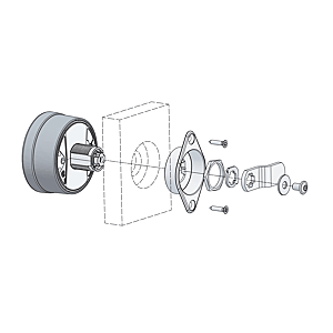 visuel2 Serrure à code mécanique Dial Lock 61 fermeture à came batteuse