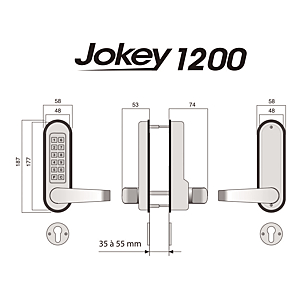 visuel2 Garniture à code Jokey 1200
