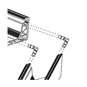 visuel1 Paire de tige de connexion d'angle