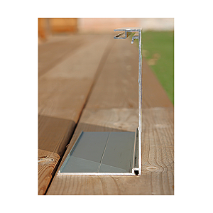 visuel3 Profil de finition latéral avec parre goutte pour Defender 810 FR Lg 3000 mm