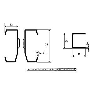 visuel2 Profil pour porte basculante 715.030
