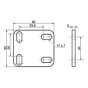 visuel2 Platine de fixation