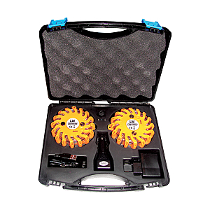 visuel1 Mallette 2 balises LED magnétique