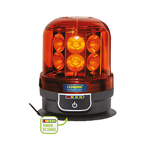 visuel1 Gyrophare LED magnétique autonome