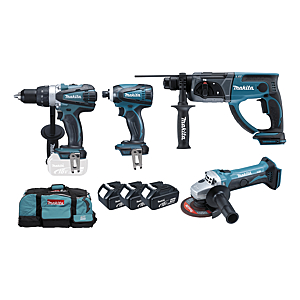 visuel1 Pack électroportatif 4 machines DLX4054MX1