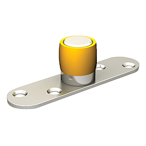 visuel1 Guide de porte à olive sur platine