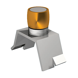 visuel1 Guide de porte à olive sur platine