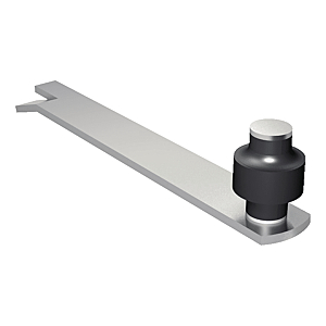 visuel1 Guide de porte à olive sur platine