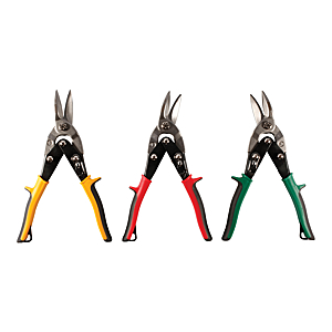 visuel2 Kit de 3 cisailles à tôle type aviateur