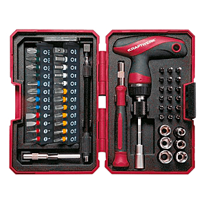 visuel1 Jeu de tournevis à cliquet 53 pcs