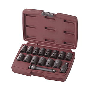 visuel1 Coffret 16 douilles à choc 1/2''
