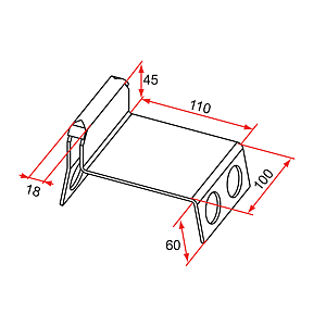 visuel2 Sabot fixe pour portail