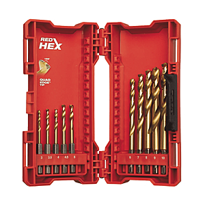 visuel1 Coffret 10 forets HSS à métaux