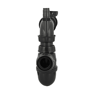 visuel4 Siphon gain de place noir universel lavabo/évier