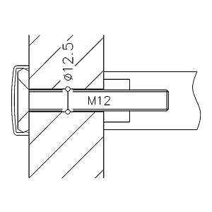 visuel1 Kit de fixation pour bâton de maréchal NT.MS 1.2A.32
