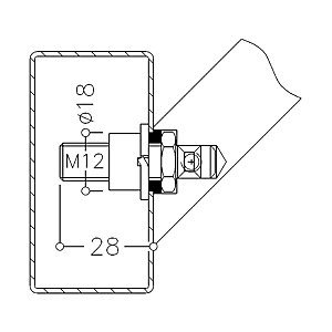 visuel1 Kit de fixation pour bâton de maréchal STG