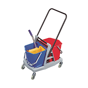 visuel1 Seau avec presse sur chariot