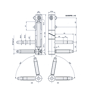 visuel2 Fiche hélicoïdale réglable Ø 16 mm Almax