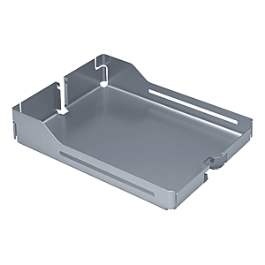 visuel1 Tablette Libell acier époxy argent