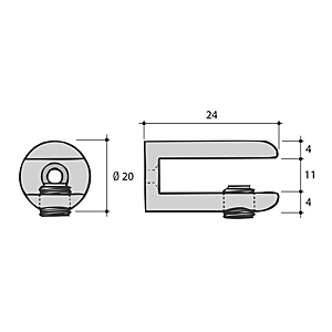 visuel2 Support tablette cylindrique