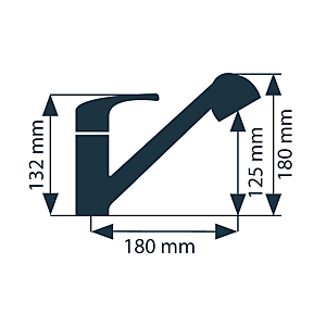 visuel2 Mitigeur d'évier à douchette extractible Pola