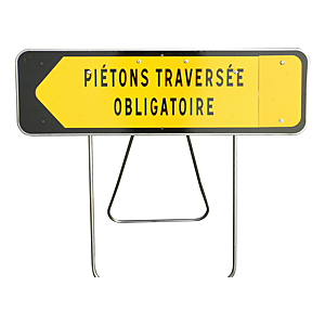 visuel2 Panneau temporaire pour piétons