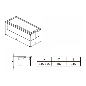 visuel3 Conteneur porte objet réglable