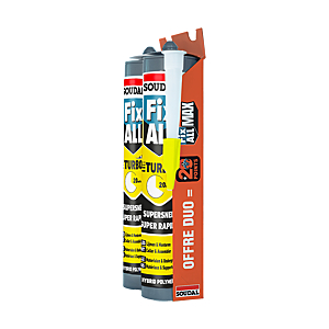 visuel1 Lot de 2 colles polymères hybrides SMX Fix All Turbo