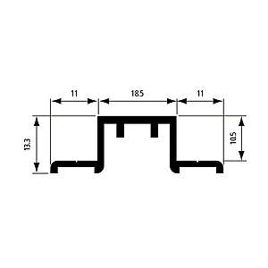visuel2 Crémaillère double perforation C+
