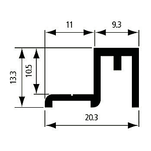 visuel2 Crémaillère simple d'angle C+